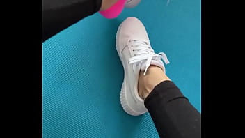 Can You Smell My Sweaty Feet When I Open My Shoe •more On Of #sneacker #pedsocks #sweatysocks #feet #fetish #bla thumbnail