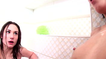 Sexy babes have a no boys allowed lesbian threesome