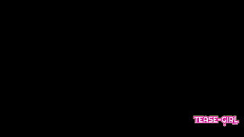 Sexy & horny brunette teen