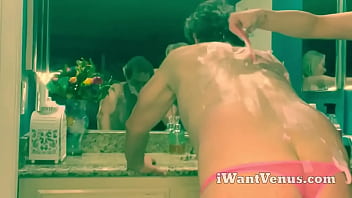 Locked and shaved mistress kaylamy sub is a prisoner of his own desires locked in a chastity cage and leashed to my wi