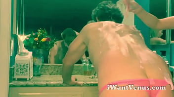 Locked and shaved mistress kaylamy sub is a prisoner of his own desires locked in a chastity cage and leashed to my wi