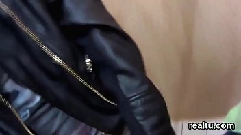 Glamorous czech teen is seduced in the mall and screwed in pov