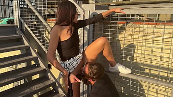 Transei na escada com meu chefe do trabalho