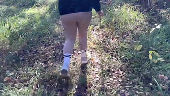 Walk ended with hard fucking ending on the ass