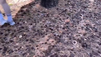 Walk ended with hard fucking ending on the ass