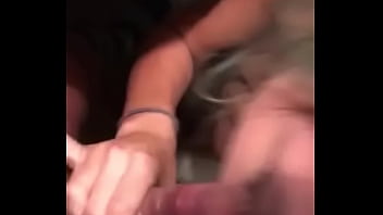 She came over to party and got a cock in her mouth
