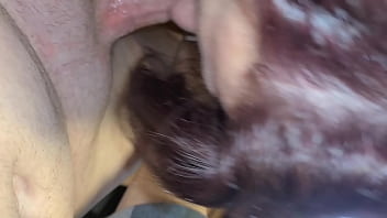 Deep throating new cock