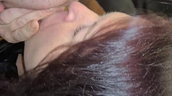 Deep throating new cock