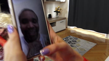 Sitting On The Bed Roxana Lets Her Sissy Cuckold Foot Bitch Lick Her Red Stockinged Feet thumbnail