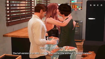 Two famous pop stars with a groupie