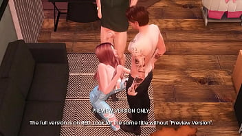 Two famous pop stars with a groupie