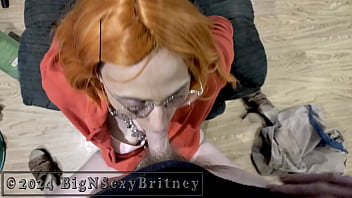 Big n sexy britney heads to the library hot librarian blowjob and facial promo video 1 minute nsfw teaser