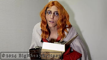 Big n sexy britney heads to the library hot librarian blowjob and facial promo video 1 minute nsfw teaser