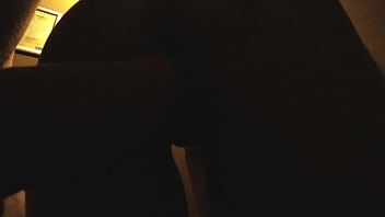 Pushing big dick in latina pussy from the back