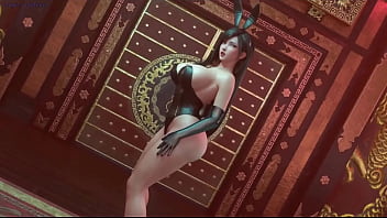 Tifa bride 3d sfm animation game