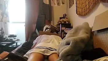 尻とバイブレーション　【もみじ】　女装 thumbnail