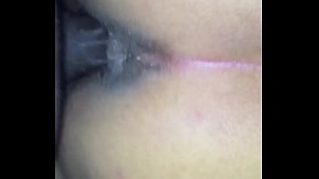 Sexy latin loves taking black cock from the back