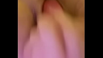 Playing with new toy