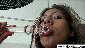 Solo girl get to orgasm with all kind of sex toys video 15