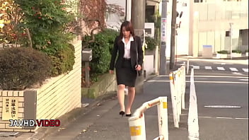 Seductive office lady turns work into passionate jav encounter