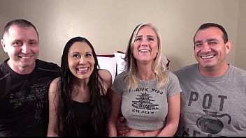 Desperate amateurs infinity bully babyanne and sabrina get their big tis and tight pussies banged hard