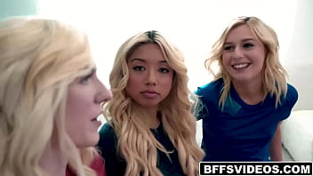 Lucky dude fucks three slutty girls Lucky dude fucks three slutty girls