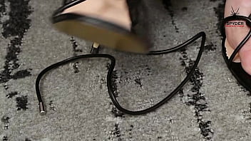 Alisha adams feet shoes and feet compilation