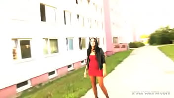 Kirsten is walking down the road when she is cast for some porn