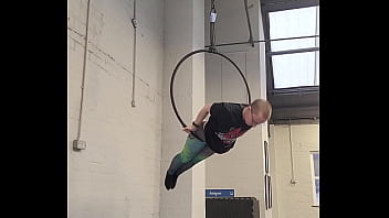 Learning lots of new aerial tricks