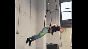 Learning lots of new aerial tricks