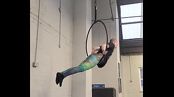 Learning lots of new aerial tricks