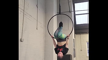 Learning lots of new aerial tricks