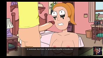 La primera mamada de summer me corro en su garganta de sorpresa