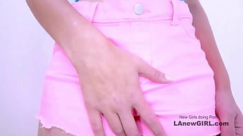 Elegant brunette model got seduced by the producer