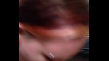 Tattooed bbw sucks cock