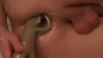 Digging Deep With Strange Shovel Dildo thumbnail