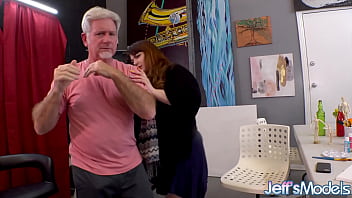 Hung grandpa pounds horny fat artist chelsea dagger