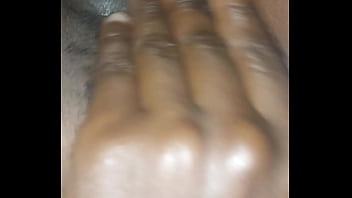 Neighbour opens her leg wide to receive black meat in her pussy