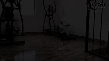 Beautiful tattooed girl masturbates in the gym Beautiful tattooed girl masturbates in the gym