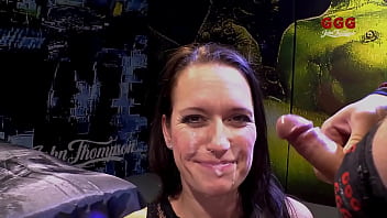 Ggg surrounded by hard cocks and sperm