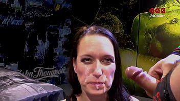 Ggg surrounded by hard cocks and sperm