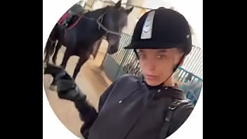 Iʼm the happiest today this is a hobby for the soul incredible energy i love horses very much ️