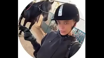 Iʼm the happiest today this is a hobby for the soul incredible energy i love horses very much ️