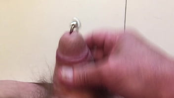 He licks up the jizz