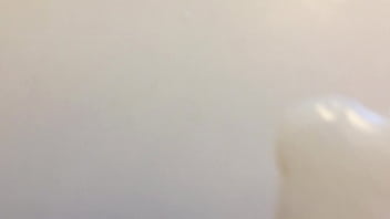 He licks up the jizz