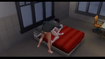 My neighbor seduces me to eat his big cock