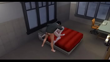 My neighbor seduces me to eat his big cock