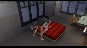 My neighbor seduces me to eat his big cock