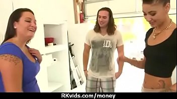 Amateur girl likes to suck cock for cash 17