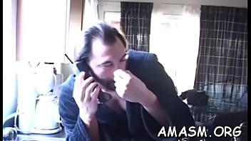 Astounding hottie gets body caressed